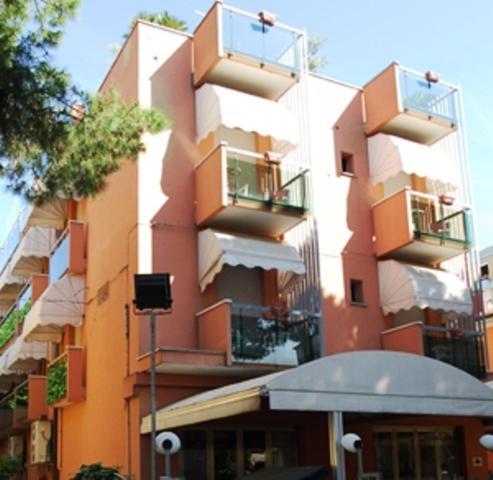 Hotel Peonia Ріміні Екстер'єр фото